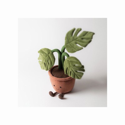 Jellycat Monstera Plant UK | 72946UQBA